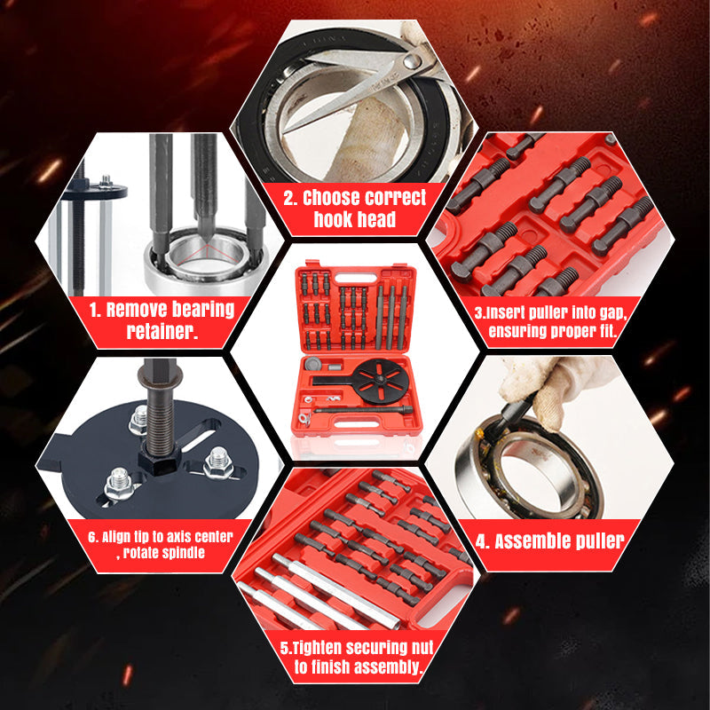 Einfacher Lagerauszieher