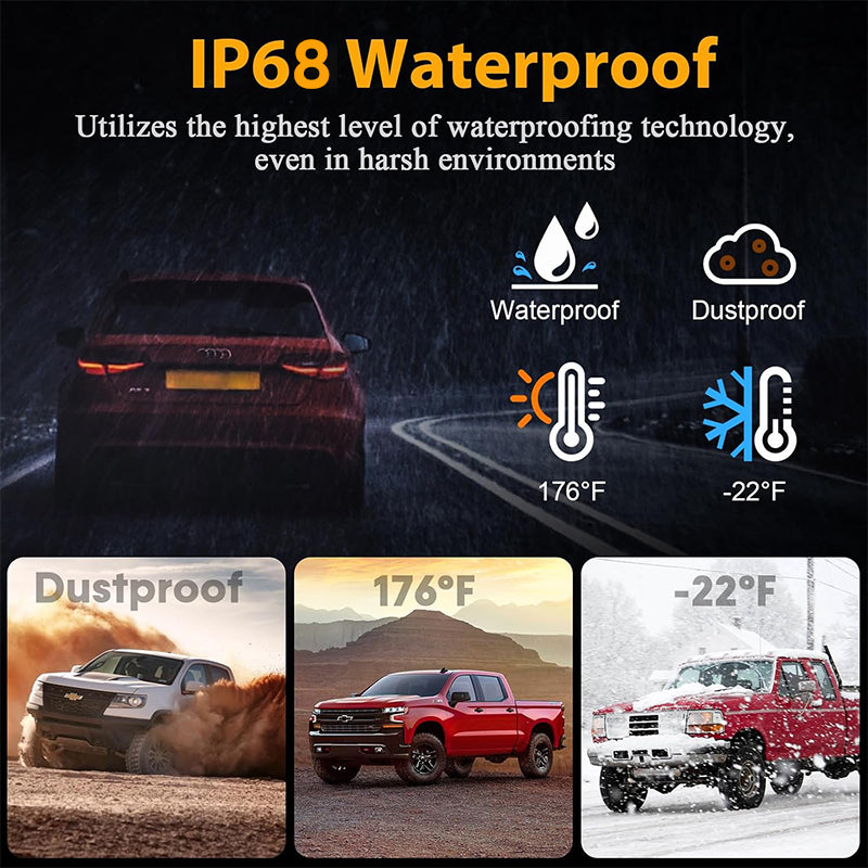 Magnetische Solar-Wireless-Rückfahrkamera