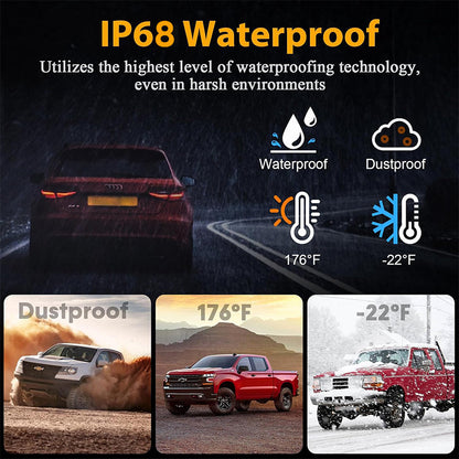 Magnetische Solar-Wireless-Rückfahrkamera