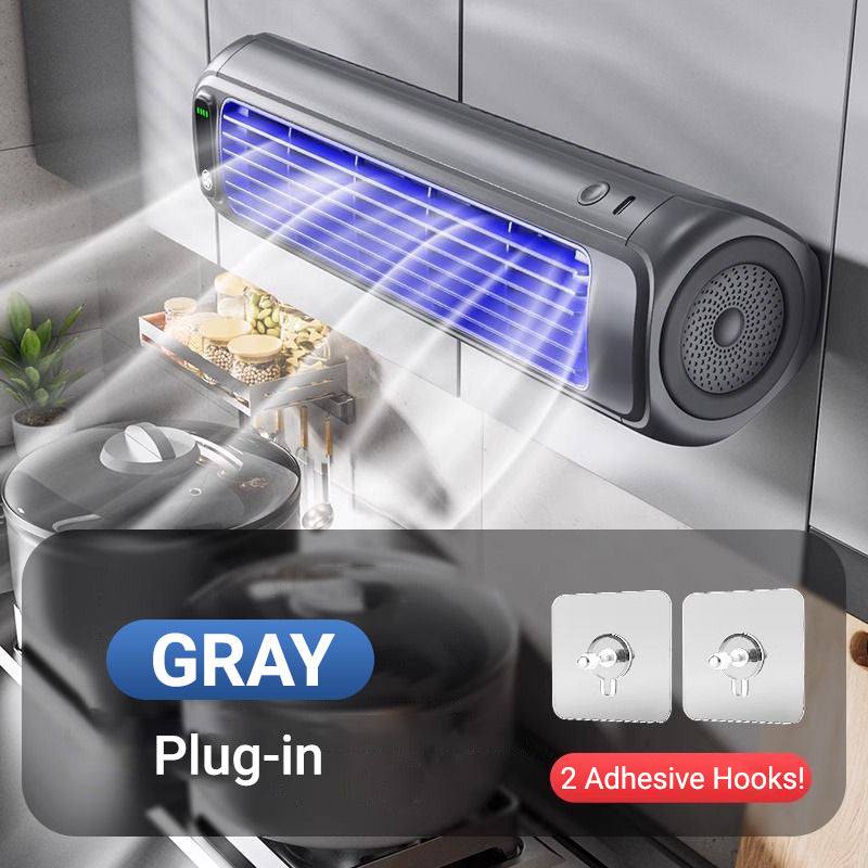 2-in-1 Tragbarer Turbo-Turmventilator