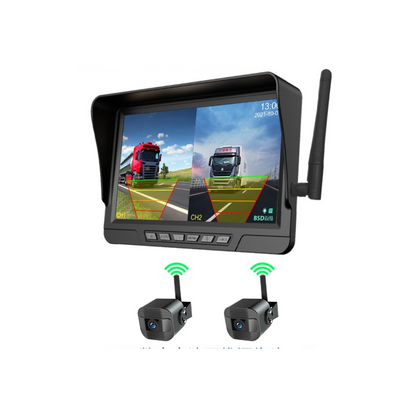 Magnetische Solar-Wireless-Rückfahrkamera