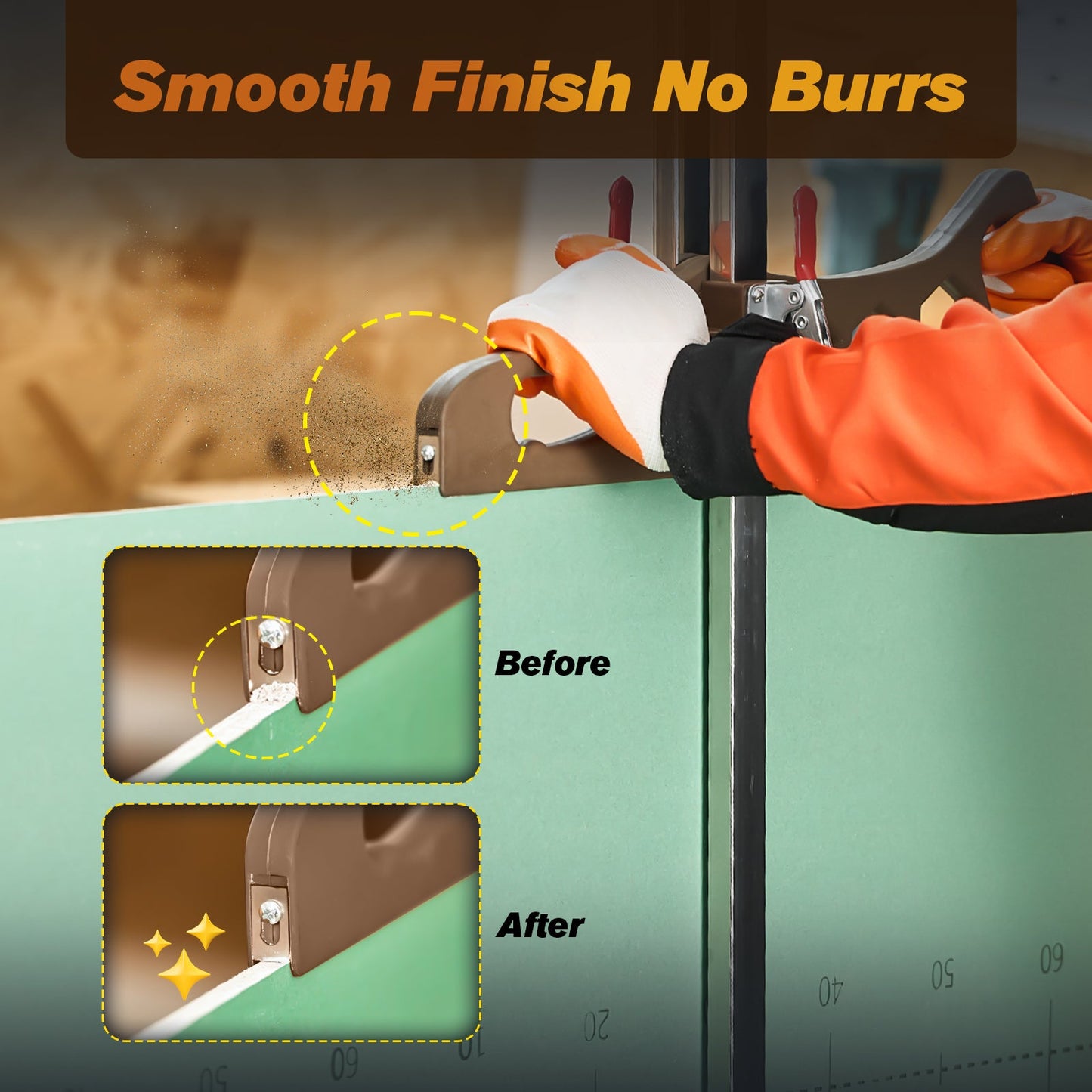 Faltbares Trockenbau-Schneidewerkzeug