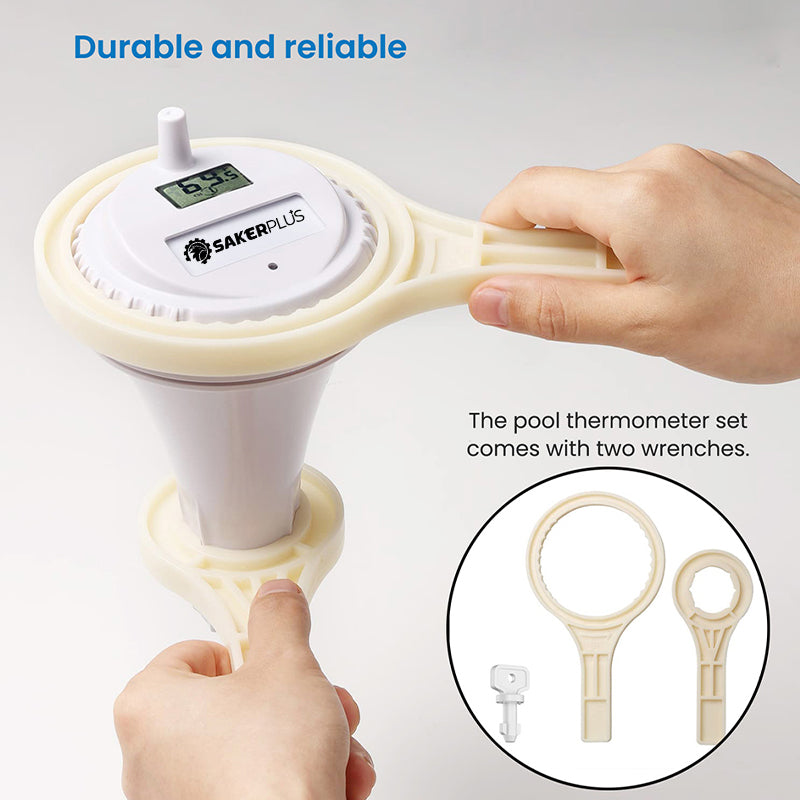 Rovux Kabelloses Pool-Thermometer