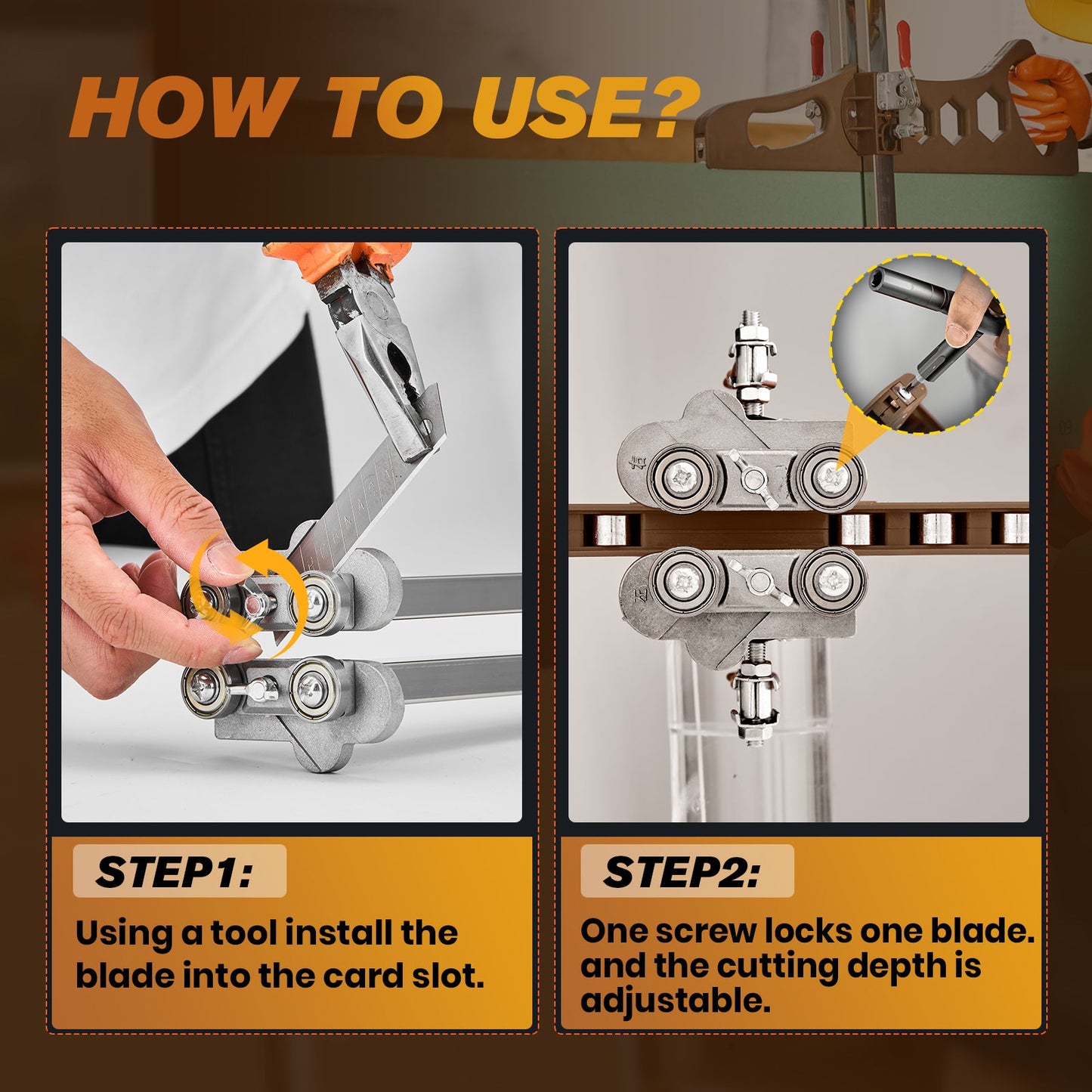 Faltbares Trockenbau-Schneidewerkzeug