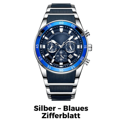 Wasserdichte Multifunktions-Quarzuhr für Herren