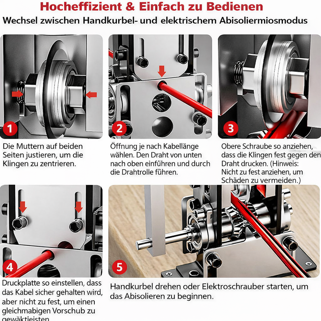 Eisenrahmen-Abisoliermaschine