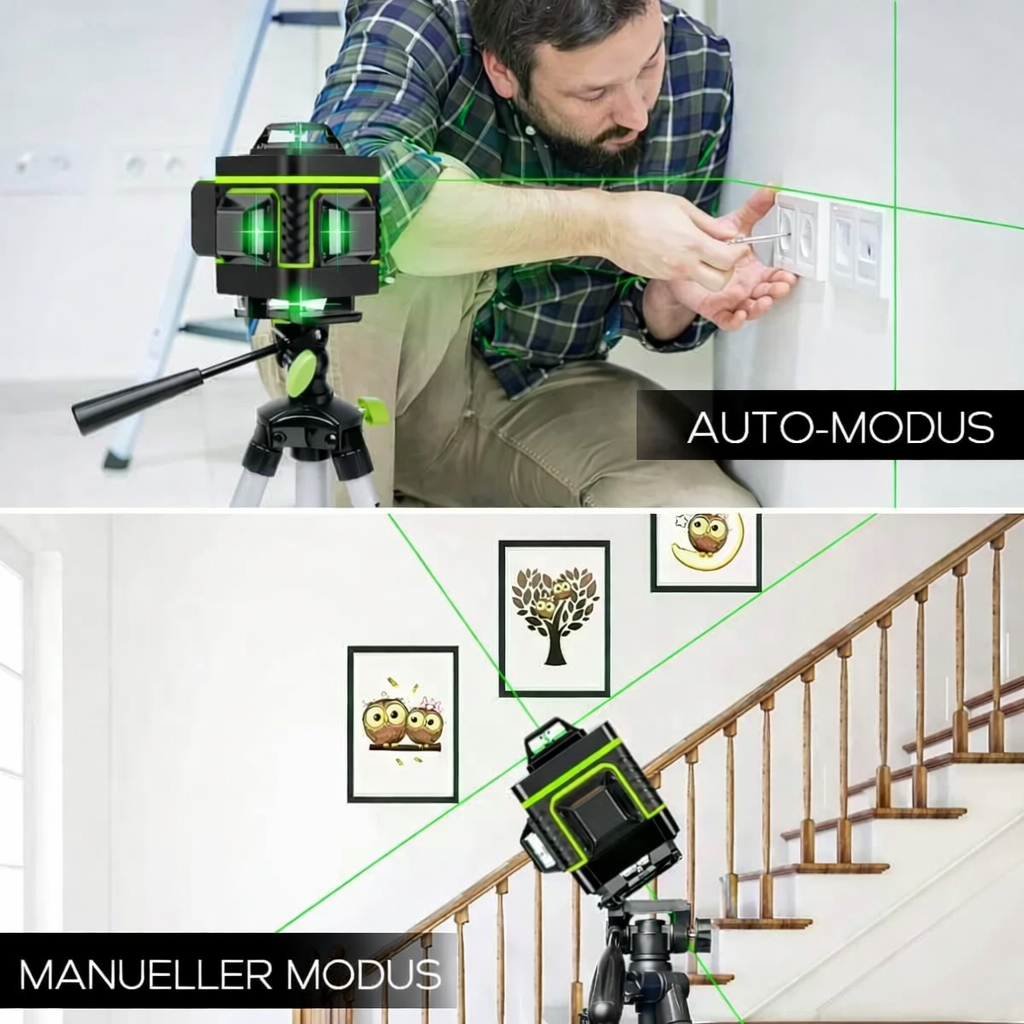 Rovux® 16L 4D 360° Linienlaser