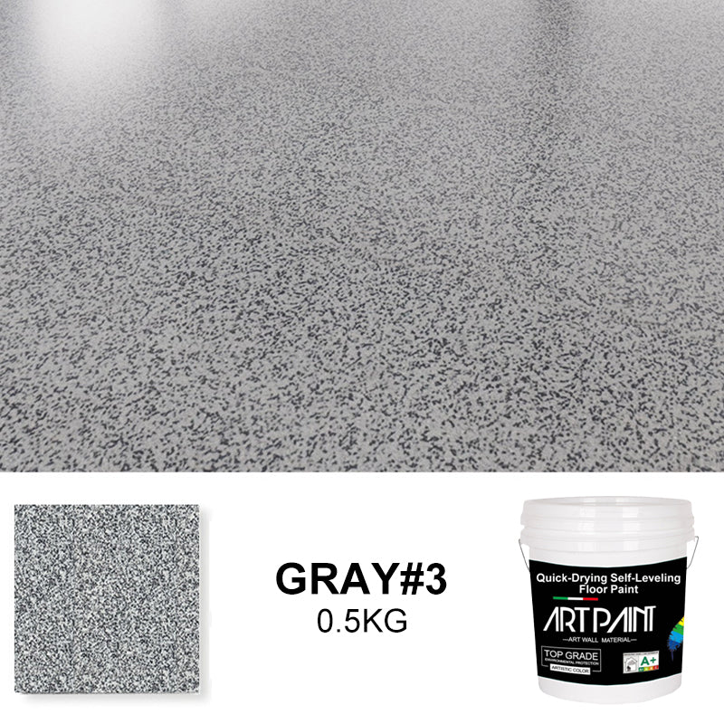 Schnelltrocknende Bodenfarbe