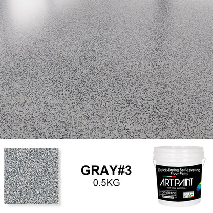 Schnelltrocknende Bodenfarbe