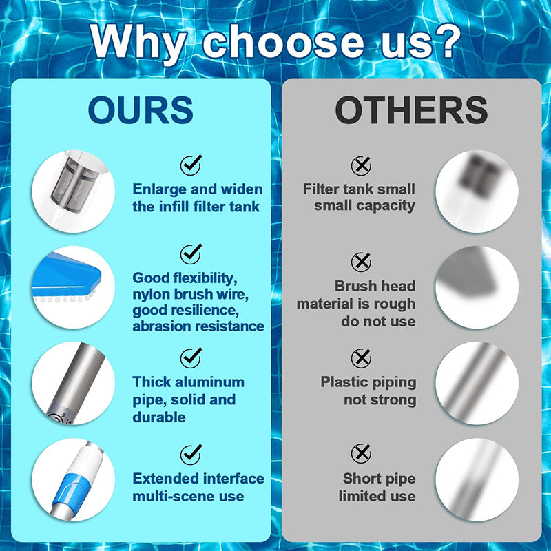 Kabelloser Poolstaubsauger