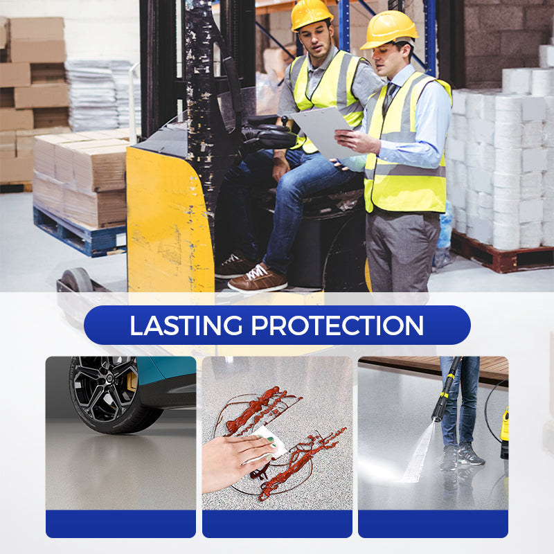 Schnelltrocknende Bodenfarbe