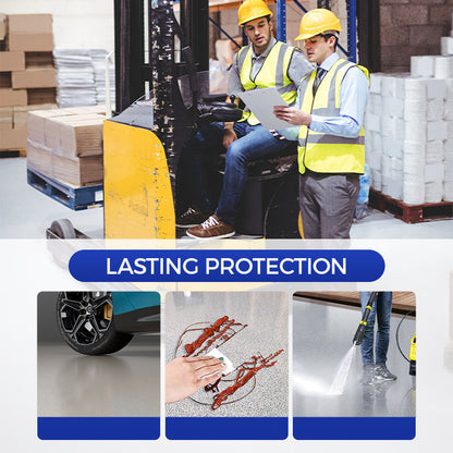 Schnelltrocknende Bodenfarbe