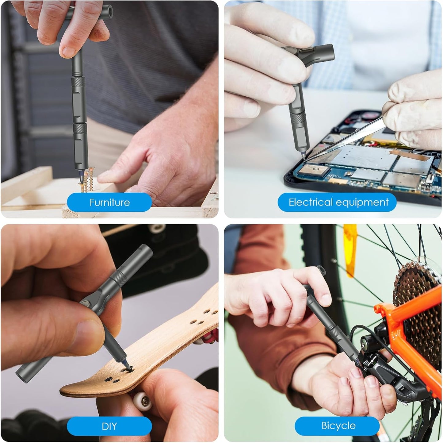 Magnetischer Schraubendreher-Spaß