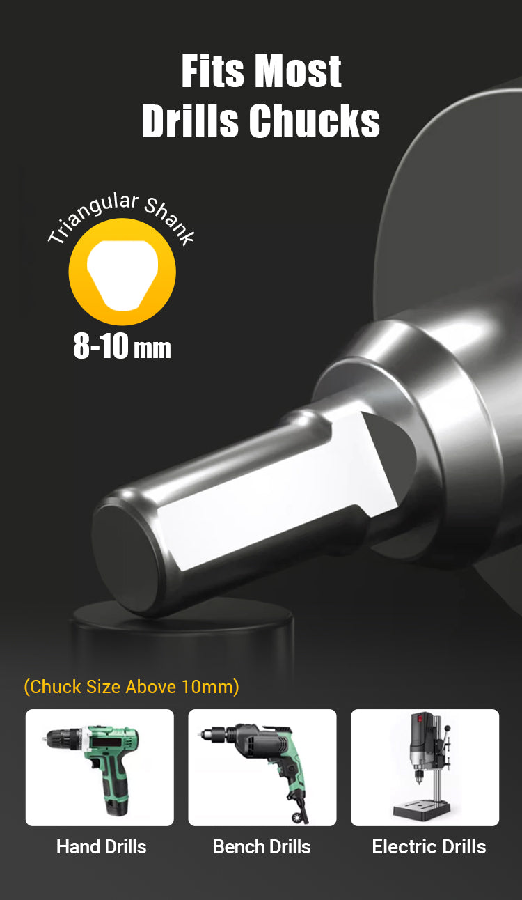 Rovux Hartmetall-Lochfräser für Metall