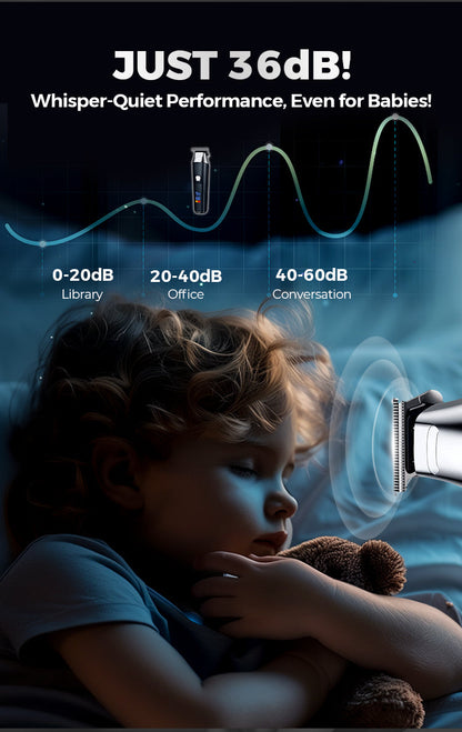 Elektrische Haarschneider Set