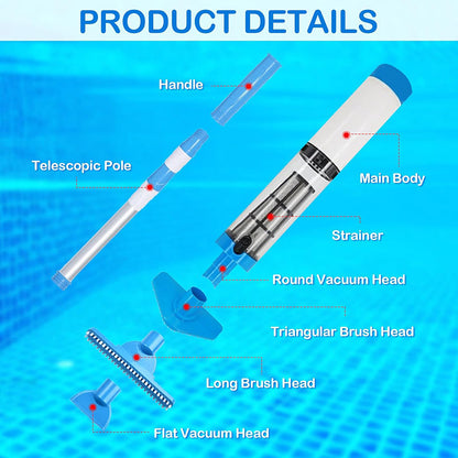 Kabelloser Poolstaubsauger