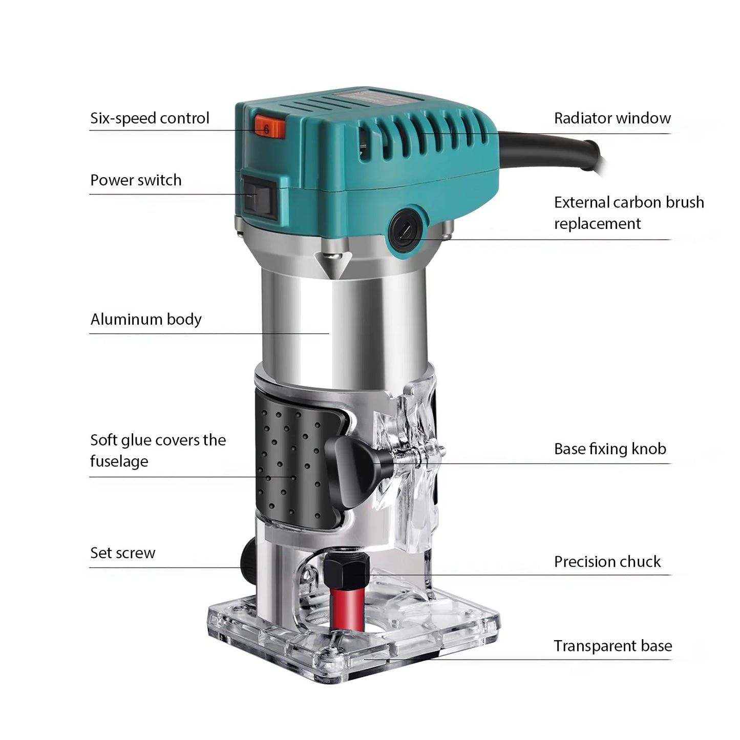 Magischer Holzrandfräser