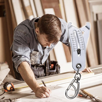 Slimme Draadmaat Checker Sleutelhanger