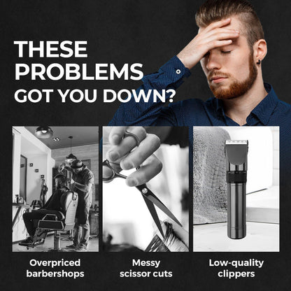 Elektrische Haarschneider Set
