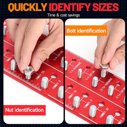 Schlaue Schraubengrößen-Finder