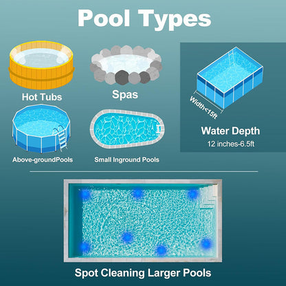 Kabelloser Poolstaubsauger