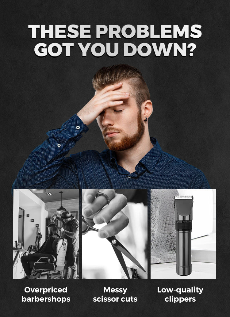 Elektrische Haarschneider Set