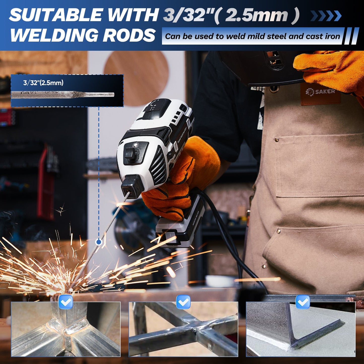 Zauberhafte Schweißmaschine