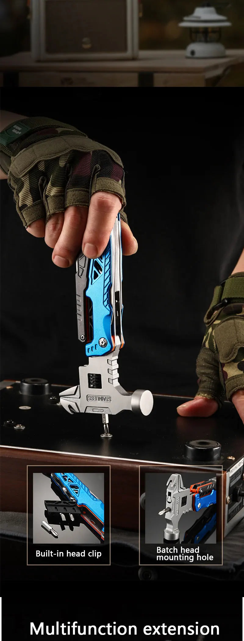 Alleskönner Multi-Tool Hammer