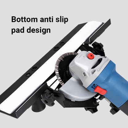 Winkelschleifer-Ständer für 45°-Fasenschnitt